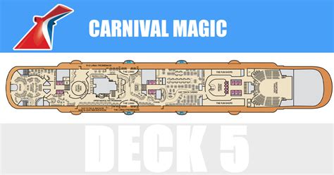 Carnival Magic Deck Layout: A Guide to the Ship's Nautical and Navigation Areas